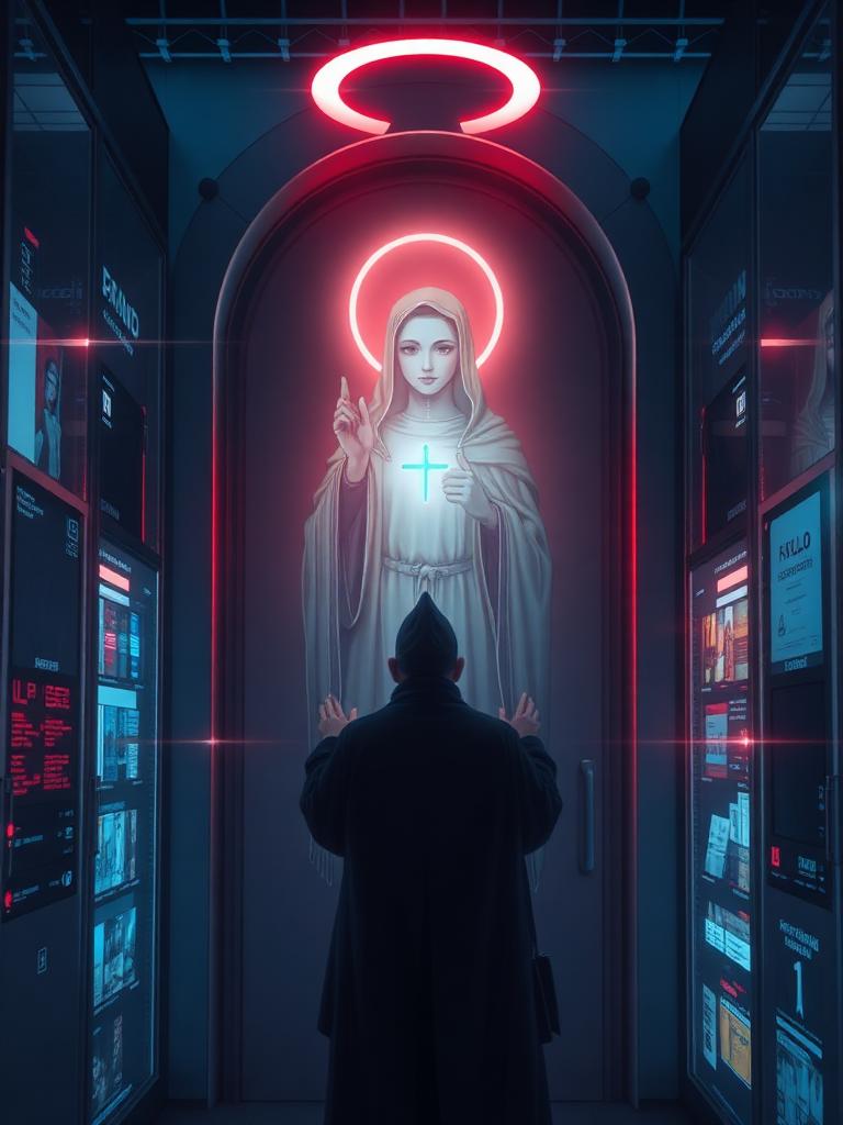 Hologram Saint